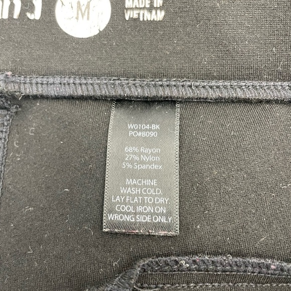 Betabrand Yoga Pant Dress Pants Black Medium L431 - Picture 10 of 12